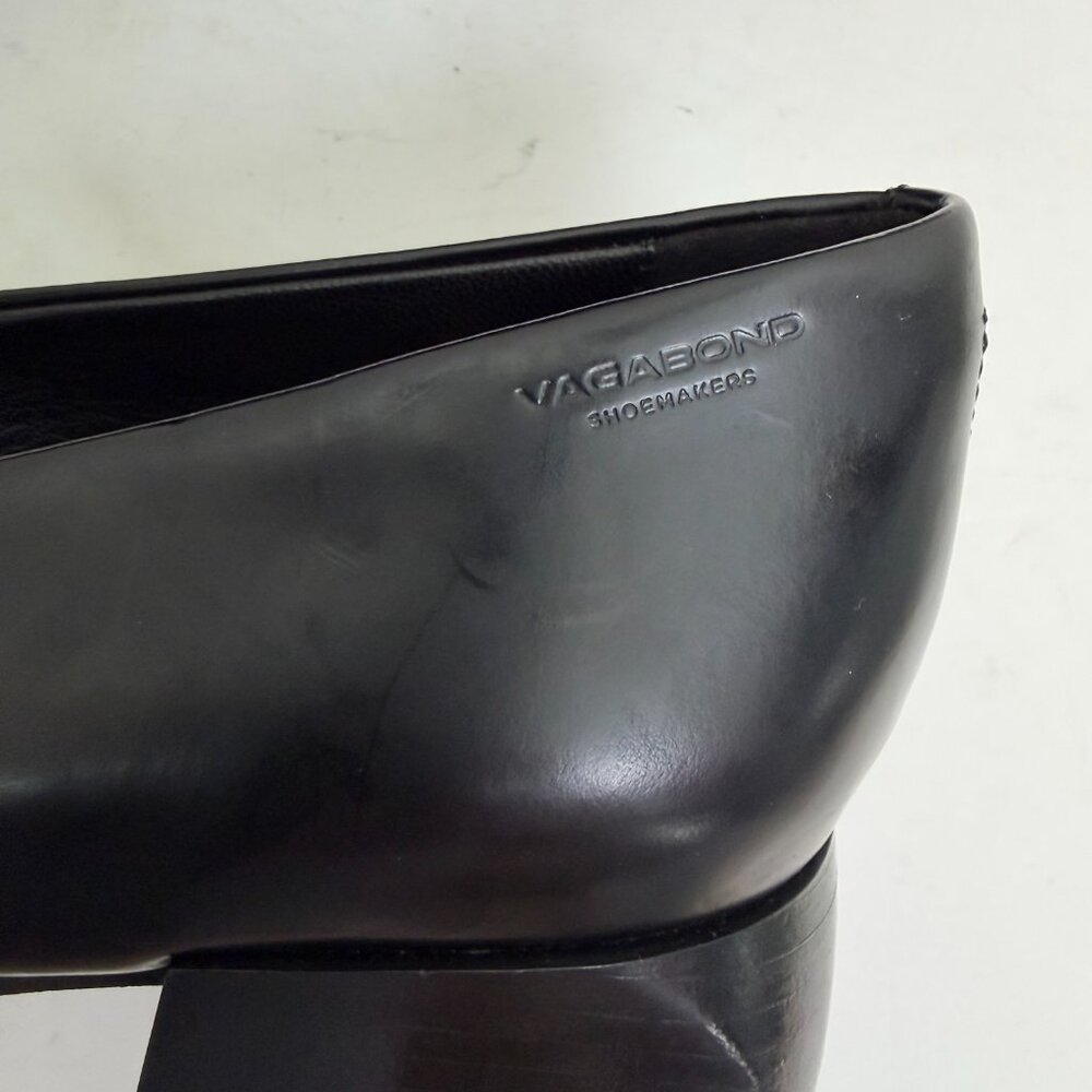 NWT Vagabond Vivian Leather Mary Jane Heels in Black Size EU 39 - Picture 12 of 16